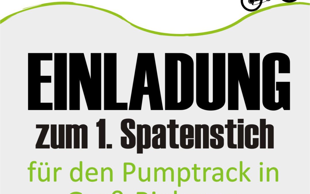 Spatenstich Pumptrack